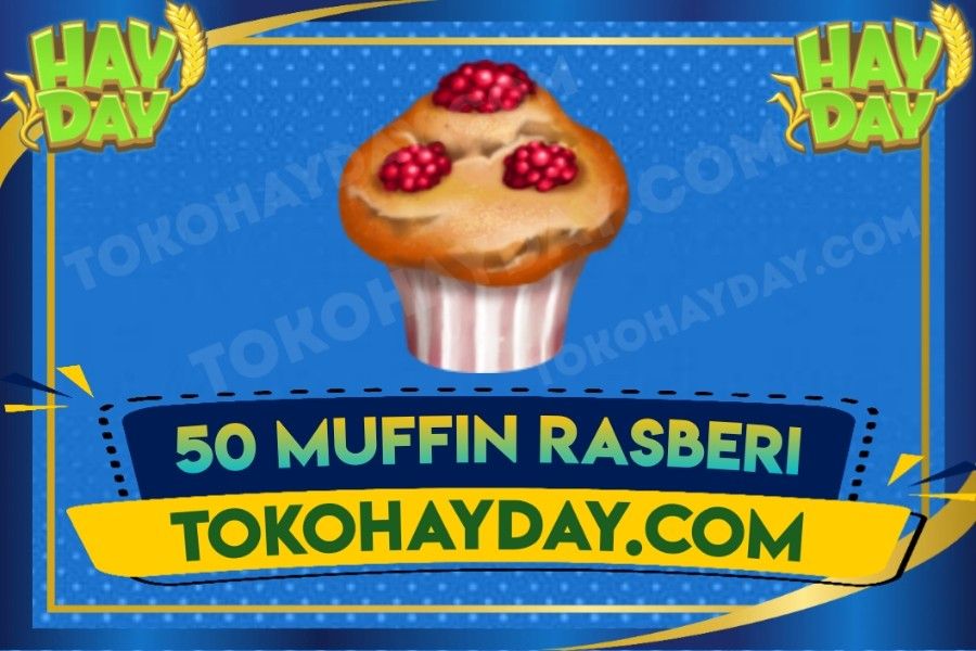 50 Muffin Rasberi | Raspberry Muffin