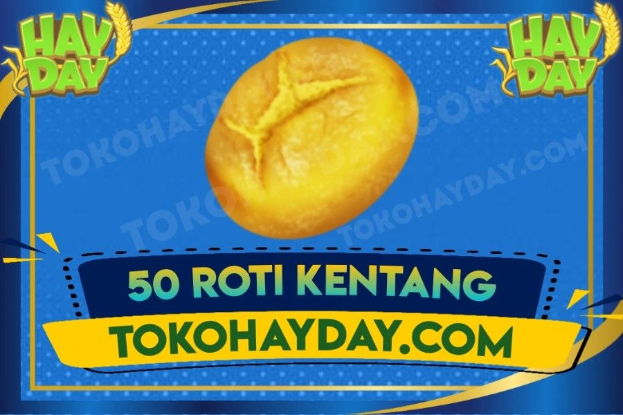 50 Roti Kentang | Potato Bread