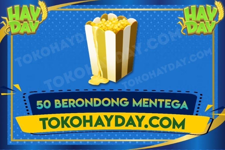 50 Berondong Mentega | Buttered Popcorn