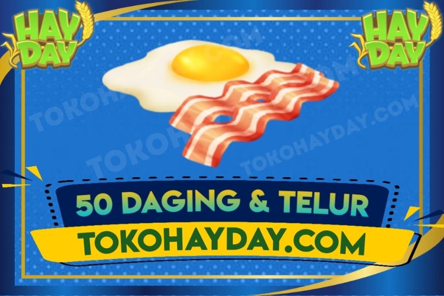 50 Daging dan Telur | Bacon and Eggs