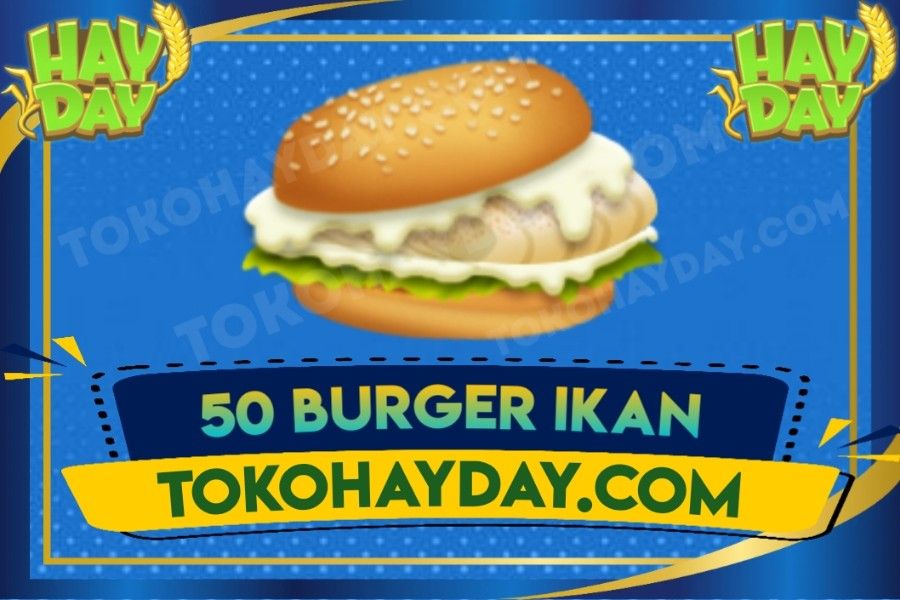 50 Burger Ikan | Fish Burger