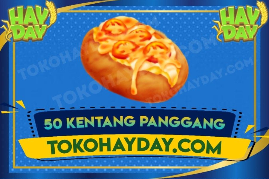 50 Kentang Panggang | Baked Potato