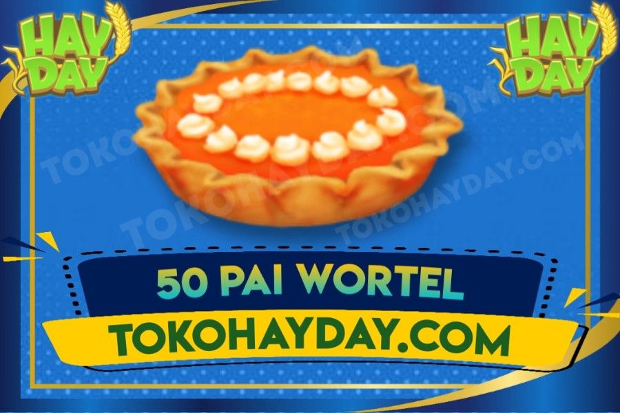 50 Pai Wortel | Carrot Pie