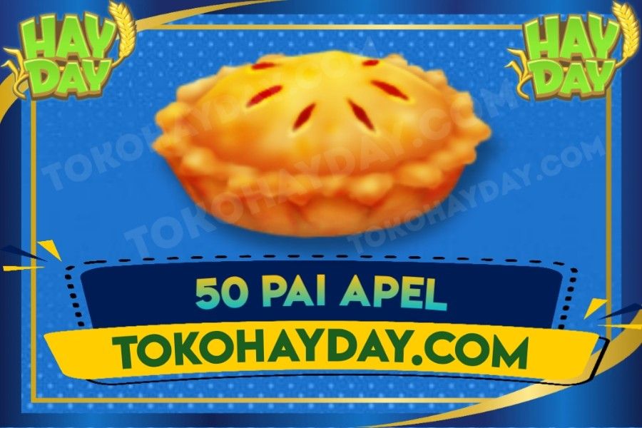 50 Pai Apel | Apple Pie