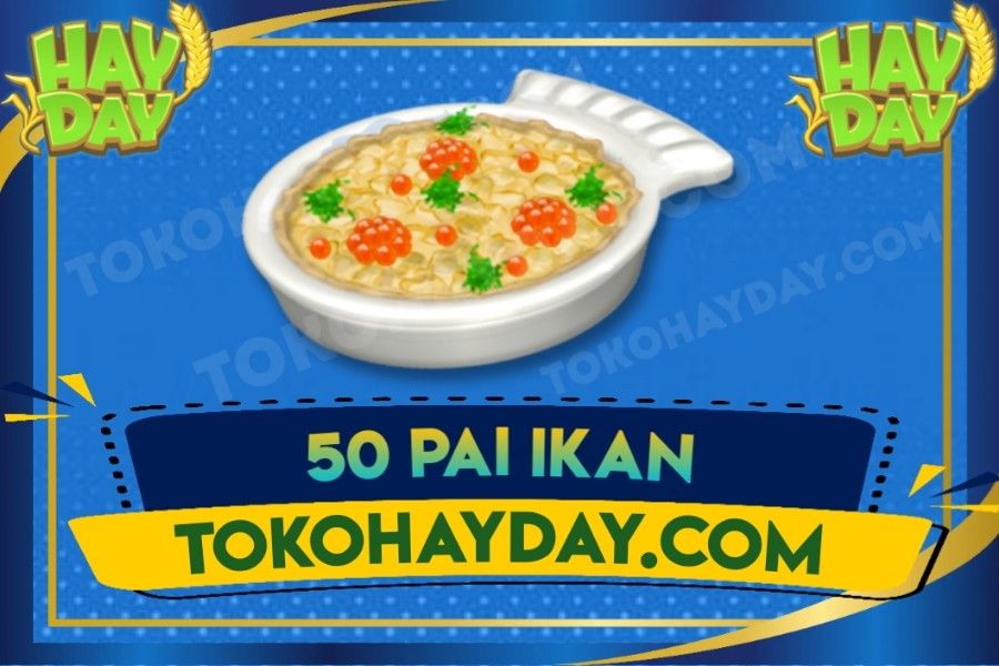 50 Pai Ikan | Fish Pie