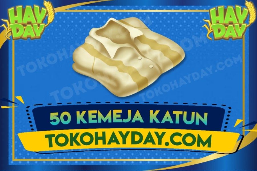 50 Kemeja Katun | Cotton Shirt