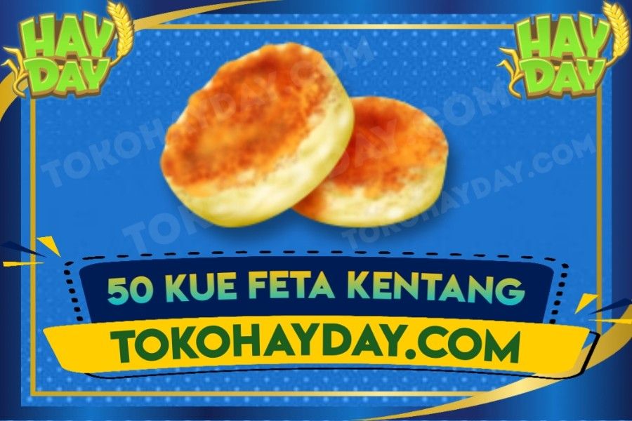 50 Kue Feta Kentang | Potato Feta Cake