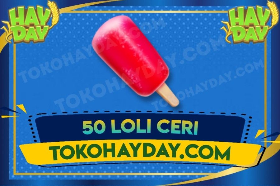50 Loli Ceri | Cherry Popsicle