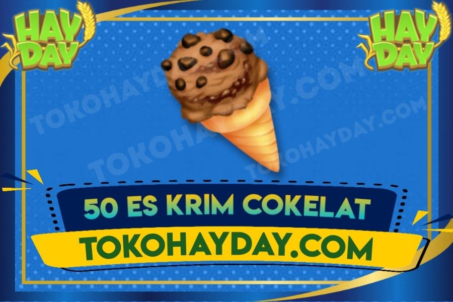 50 Es Krim Cokelat | Chocolate Ice Cream