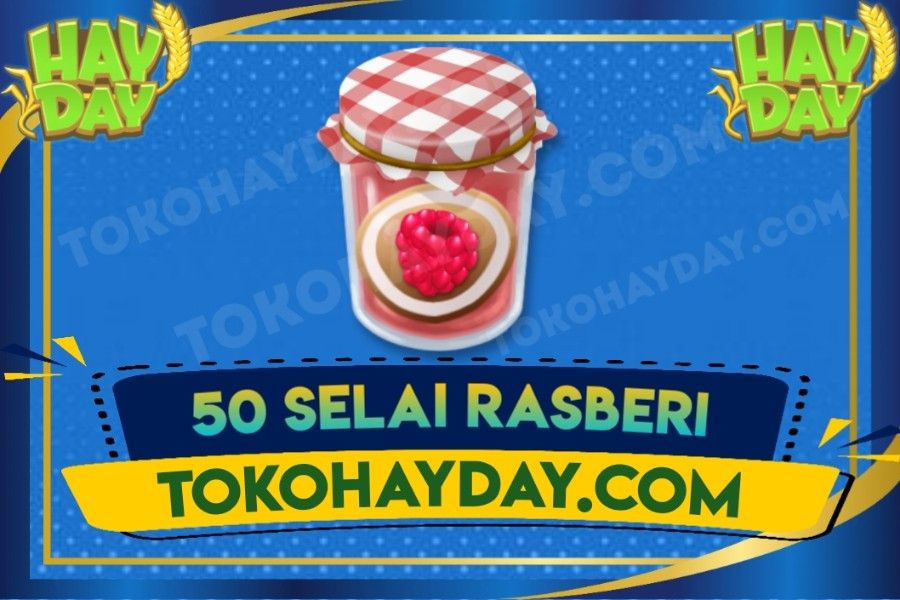 50 Selai Rasberi | Raspberry Jam