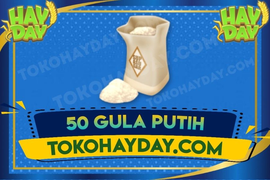 50 Gula Putih | White Sugar