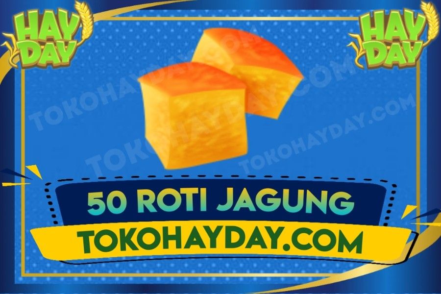 50 Roti Jagung | Corn Bread