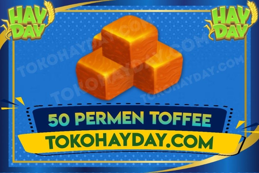 50 Permen Toffee