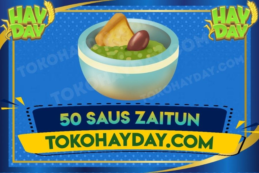50 Saus Zaitun | Olive Dip
