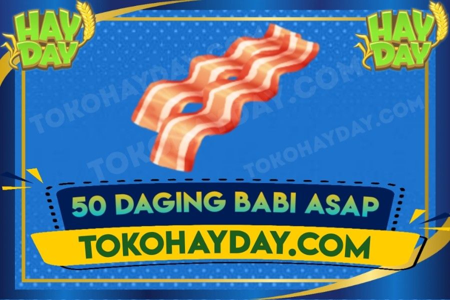 50 Daging Babi Asap | Bacon