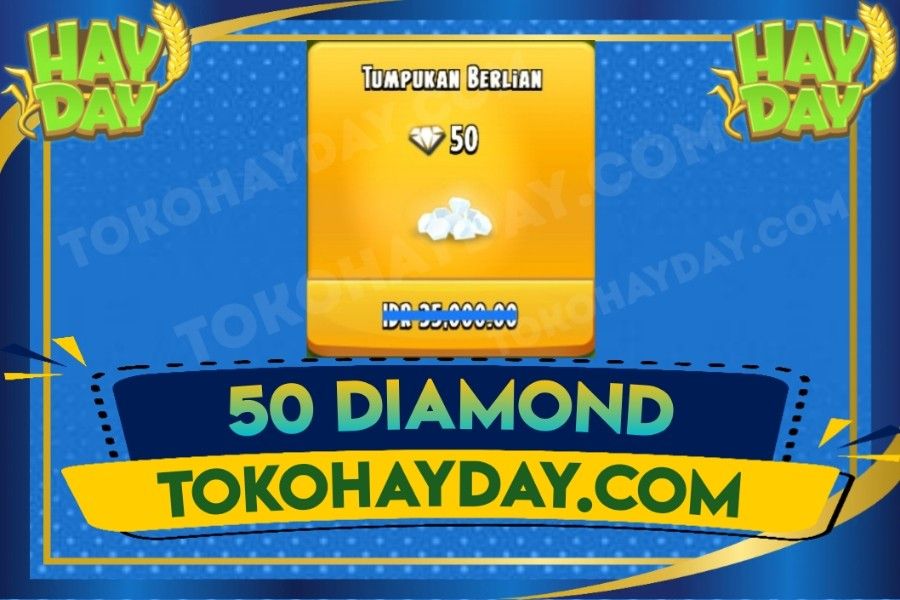 50 Diamond | Tumpukan Berlian